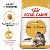 Сухой корм Royal Canin Maine Coon Adult для взрослых кошек породы Мэйн Кун, 10кг